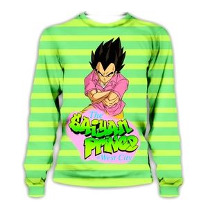 The Saiyan Prince of West City Anime VEGETA - DragonBall Z Shirt - Ja Nai